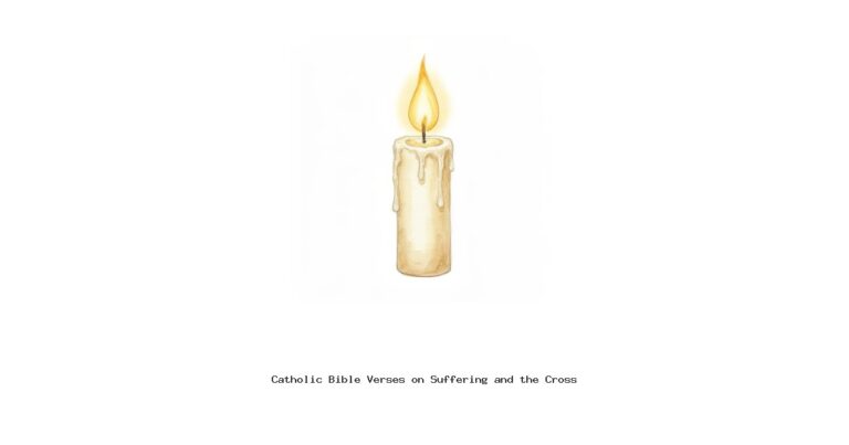 Catholic Bible Verses on Suffering and the Cross