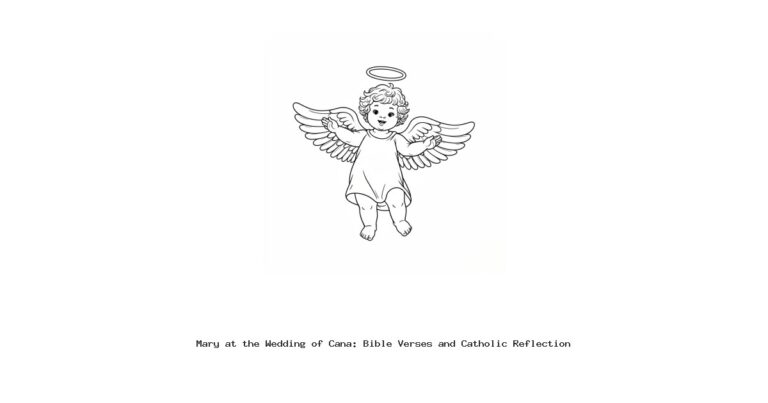 Mary at the Wedding of Cana: Bible Verses and Catholic Reflection