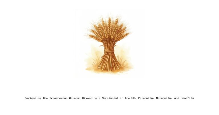 Navigating the Treacherous Waters: Divorcing a Narcissist in the UK, Paternity, Maternity, and Benefits