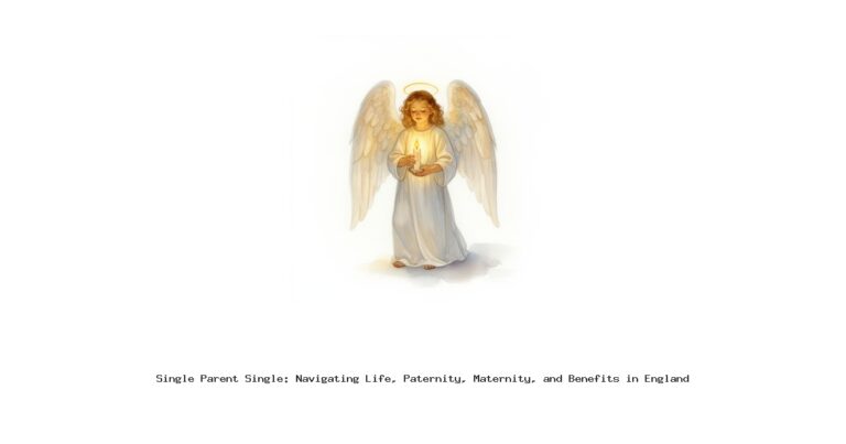 Single Parent Single: Navigating Life, Paternity, Maternity, and Benefits in England