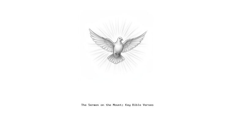 The Sermon on the Mount: Key Bible Verses
